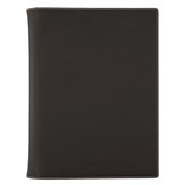 DEBDEN COMPENDIUM FASHION A5 WIRO NOTEBOOK PU BLACK