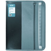 FM ZIPPERED EXPANDING FILE A4 13 POCKET OCEAN BLUE