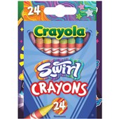 CRAYOLA SWIRL CRAYONS PACK 24
