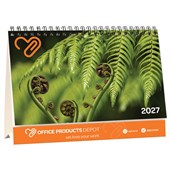 OPD DESK CALENDAR FLIP OVER W210 X L150MM WIRO BOUND ODD YEAR