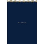 COLLINS B5 ONE ON ONE NOTEPAD BLUE