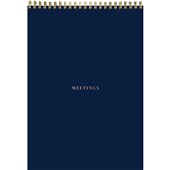 COLLINS B5 MEETING NOTEPAD BLUE