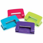 MARBIG SMALL 2 HOLE PUNCH ASSORTED