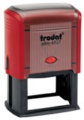 TRODAT PRINTY SELFINKING STAMP 4927 RECTANGLE W 60 X L 40MM RED