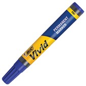 BIC VIVID PERMANENT MARKER FINE BULLET TIP 10MM BLUE