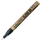 ARTLINE 999 METALLIC PERMANENT MARKER 08MM BULLET GOLD