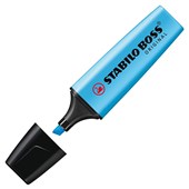 STABILO BOSS HIGHLIGHTER CHISEL BLUE