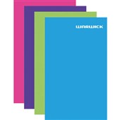 WARWICK NOTEBOOK 7MM RULED W165 X L100MM 32 LEAF FLUORESCENT