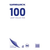 WARWICK REFILL PAD 7MM RULED A4 100 LEAF