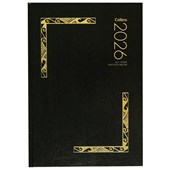 COLLINS DIARY A51 ENGLISHMAORI BLACK DAY PER PAGE EVEN YEAR