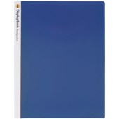 MARBIG DISPLAY BOOK 20 POCKET A4 BLUE