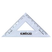CELCO SET SQUARE 45 DEGREES 140MM CLEAR