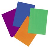 BOOK COVERING CONTACT POLY TINTS ASSORTED COLOURS 450MM X 25M