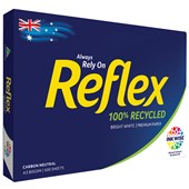 REFLEX COPY PAPER 100 RECYCLED INKWISE TECHNOLOGY A3 80GSM PACK 500 SHEETS