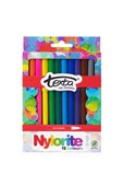 TEXTA NYLORITE COLOURING PENS PACK 12