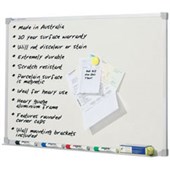 QUARTET PENRITE PORCELAIN WHITEBOARD MAGNETIC 1200 X 2100MM