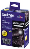 BROTHER LC67BK2PK INK CARTRIDGE BLACK PACK 2