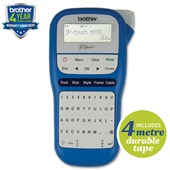 BROTHER PTOUCH PTH110 LABEL MAKER BLUE