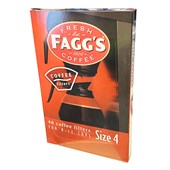 COFFEE FILTERS NO 4 FAGGS PACK 40