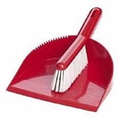 BRUSH AND DUSTPAN SET RAVEN STRONG DURABLE 8003