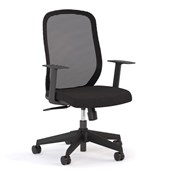 KNIGHT FLEX 20 EXECUTIVE CHAIR 1LEVER MESH BLACK