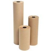 KRAFT VIRGIN PAPER ROLL 140GSM W600MM X L140M