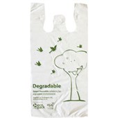 ECOPACK CHECKOUT BAGS DEGRADABLE LARGE W290 X D190 X H585MM PACK 100