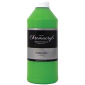 CHROMACRYL STUDENTS ACRYLIC PAINT 1L LIGHT GREEN