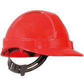 ESKO TUFFNUT HARD HAT VENTED SHORT PEAK 6POINT PINLOCK HARNESS NEON ORANGE