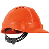 ESKO TUFFNUT HARD HAT VENTED SHORT PEAK 6POINT PINLOCK HARNESS ORANGE