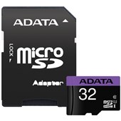 ADATA PREMIER SD MEMORY CARD MICRO SDHC UHSI CARD WITH ADAPTER 32GB