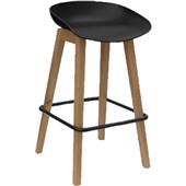 KONFURB PALA BARSTOOL POLYPROPYLENE BLACK