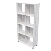 ZEALAND CUBBY HOLE BOOKCASE 8 CUBE W800 X D300 X H1650MM NORDIC PINE