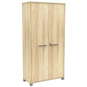 KNIGHT CUBIT CUPBOARD W900 X D450 X H1800MM ATLANTIC OAK