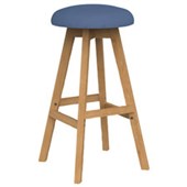 KNIGHT LUNA BUTTON BARSTOOL FRESHWATER