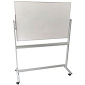 QUARTET PENRITE SLIMLINE PORCELAIN MOBILE WHITEBOARD 1500 X 1200MM