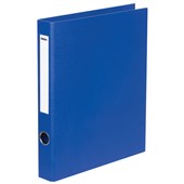 ICON RINGBINDER LINEN 2D 26MM A4 ROYAL BLUE