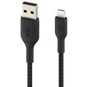 BELKIN BOOST CHARGE LIGHTNING TO USBA BRAIDED CABLE 2M BLACK