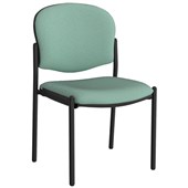 OPD ZED VISITOR CHAIR STACKABLE 4 LEG SPLICE LAGOON