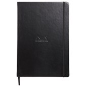 RHODIA WEBNOTEBOOK A4 BLANK BLACK