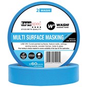 TAPESPEC MULTI SURFACE WASHI MASKING TAPE 24MM X 55M BLUE