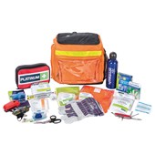 GRAB AND RUN CIVIL DEFENCE BAG WITH REGULAR CONTENTS