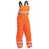 BISON STAMINA BIB TROUSER ORANGE 6XL