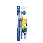 STAEDTLER DESIGN JOURNEY BRUSH SET ASSORTED PACK 3