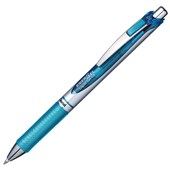 PENTEL BL77 ENERGEL GEL INK PEN RETRACTABLE 07MM SKY BLUE