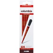 COLUMBIA COPPERPLATE HEXAGONAL PENCIL 6H