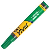 BIC VIVID PERMANENT MARKER CHISEL 35MM GREEN