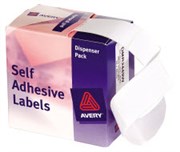 AVERY 937221 DMR2449W DISPENSER SELF ADHESIVE W24 X L49MM WHITE BOX 325