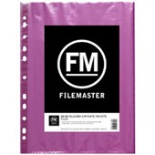 FM COPYSAFE POCKET A4 PURPLE PACK 10