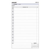 DEBDEN DAYPLANNER PERSONAL EDITION REFILL 2025 DAY TO PAGE